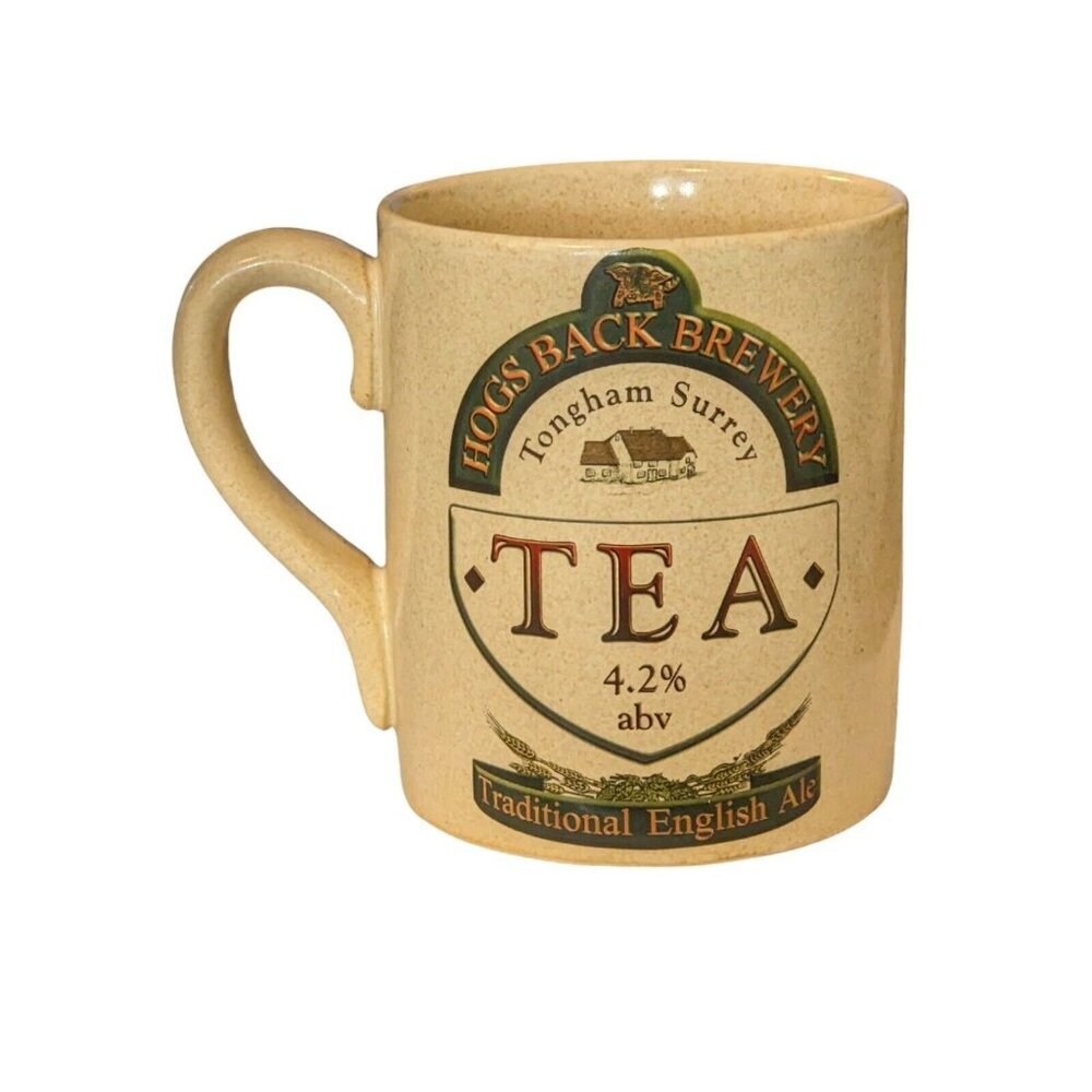 Hogs Back Brewery Coffee Mug TEA Surrey UK Traditional English Ale Beer Brand